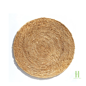 Top Selling Handcrafted Turtle Shape Seagrass <b>Table</b> <b>Mat</b> Artisan Woven Straw Placemat for Unique Home Decoration - Product Image 6