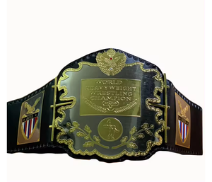 Ceintures de championnat AEW de lutte poids lourd en laiton personnalisées avec strass chez AT SAMMY WEARS - Product Image 3