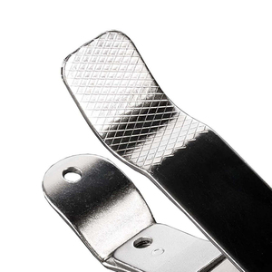 Herramienta Profesional para Uñas de Acero Inoxidable con Logotipo Personalizado al por Mayor, Mango Texturizado Antideslizante, Apertura de Mandíbula Ancha y Recta, Alta Calidad - Product Image 5