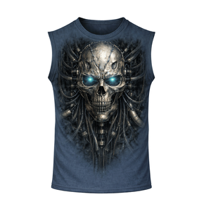 T-shirt sans manches pour homme, tissu respirant et léger, idéal pour les séances de sport, la musculation et les activités estivales. - Product Image 3