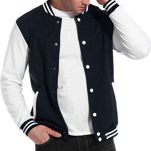 Vestes universitaires en laine de style décontracté OEM de haute qualité, brodées, style hip-hop, produit le plus demandé, prix de gros - Product Image 5