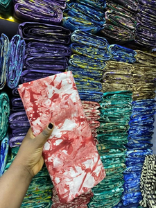 Tissu en coton imprimé wax africain nigérian vibrant de haute qualité pour le marché de la mode vestimentaire en Afrique du Sud - Product Image 5