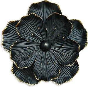 Fresh Trending Modern and Decorative Metal Round Shape Flower <b>Design</b> <b>Wall</b> Art Decorative for Indoor or Outdoor Decor - Product Image 5