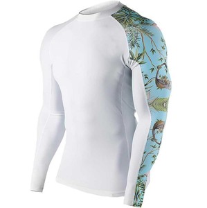 Training Rash Guard for Men Long Sleeve MMA BJJ Compression Shirt Durable Fitness Wear USA Europe Market Top Gear - Product Image 1