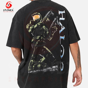 Camiseta Gráfica Oversize Vintage Personalizada Estilo Urbano, de Algodón Pesado 100%, Prenda de Moda, Artículo Más Vendido. - Product Image 6