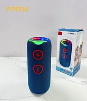Boombox PRO4 Textile Finish, moteur acoustique puissant, boîte à musique portable pour les sports de plein air