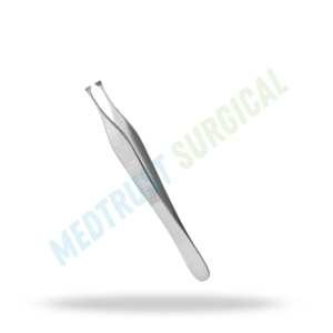 Pinza para tejidos delicados Adson Graefe, tamaño estándar, pinzas quirúrgicas oftálmicas para el manejo de tejidos finos. - Product Image 4