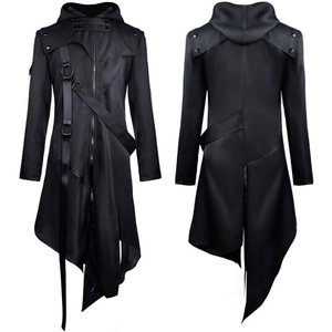 Veste en cuir PU zippée sur mesure de qualité supérieure pour hommes, nouvelle conception, veste en cuir de haute qualité. - Product Image 1