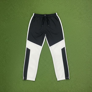 Custom Logo Unisex Tracksuit Full <b>Zip</b> <b>Hooded</b> Sporty Regular Fit Color Blocking 2 Piece Set Autumn Wear Breathable Polyester - Product Image 4