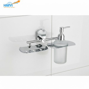 Juego de Accesorios de Baño de Alta Calidad Colección Arion, Dispensador de Jabón Líquido y Jabonera de Pared para Uso en Hospitales y Hoteles, Moderno - Product Image 4