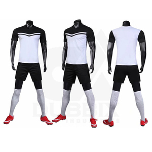 Men's Soccer Jersey Set Orange Black Striped Short Sleeve Moisture Wicking Polyester <b>Athletic</b> Fit All Seasons Football Apparel - Product Image 4