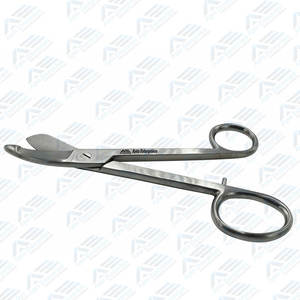 Mandíbula dentada 24 Cm Bruns Tijeras de corte de yeso Instrumentos quirúrgicos ortopédicos Corte Seguro Eliminación de yeso - Product Image 5