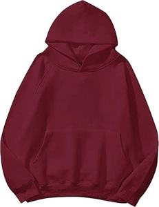 Sweat à capuche épais en satin chaud pour femme avec logo frontal, séchage rapide, vêtements de sport d'hiver, service OEM - Product Image 2