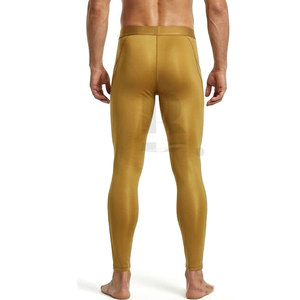 Collants de compression tendance pour hommes, taille élastique, séchage rapide, respirants, vêtements de sport, ajustement flexible pour la gym, l'entraînement, la course à pied et le fitness - Product Image 3
