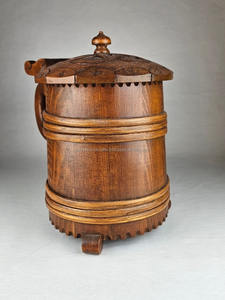 Chope à bière en bois naturel pour la maison, l'hôtel et le restaurant - Product Image 3