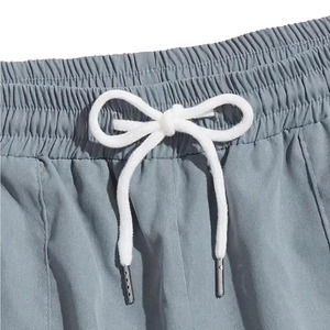 Shorts décontractés pour hommes les plus vendus, en spandex/polyester, écologiques, respirants, coupe ample, couleur unie, imperméables et coupe-vent - Product Image 6