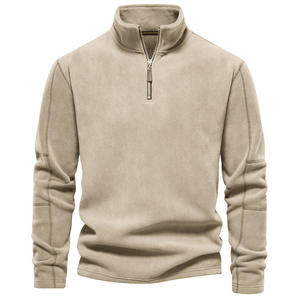 Sudadera Moderna para Hombre con Cierre de Cremallera, Felpa de Algodón Premium, Corte Regular, Proveedor Mayorista de Fábrica OEM, EE. UU. y Europa - Product Image 5