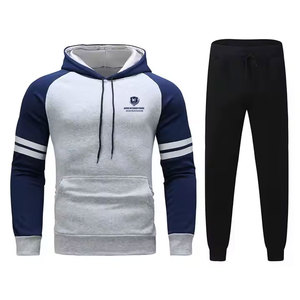 Chándal Deportivo para Hombre, con Capucha, para Uso en Exteriores, Invierno, Casual, Color Sólido, Talla Personalizada, Logotipo Personalizado, Transpirable, 100% Algodón, Ligero, Último Modelo - Product Image 1