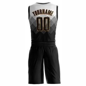 Uniforme de basket-ball pour hommes en tissu léger, doux, respirant, à séchage rapide, manches courtes, durable, 100% polyester - Product Image 2
