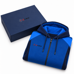 Sudadera con capucha y cremallera para hombre, personalizada, con cremallera completa, material de forro polar ligero, textura suave, ajuste cómodo, uso diario, OEM - Product Image 6