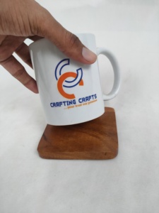 Leading Wide Selling Wood Resin coaster set Dinner Ware Set Tea <b>Coffee</b> Glass Holder Coaster Mats - Product Image 6