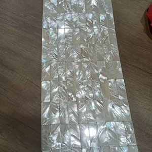 แผ่นเปล่าทรงสี่เหลี่ยมจากเปลือกหอยมุกที่สวยงาม |   เปลือกหอยสีรุ้งธรรมชาติ 100% |   อุปกรณ์ทำเครื่องประดับระดับไฮเอนด์ โรงงานผลิตทองคำ 99% - Product Image 1