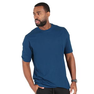 T-shirt en coton surdimensionné pour homme, tendance et respirant, idéal pour le streetwear, les activités de plein air et l'usage quotidien - Product Image 4