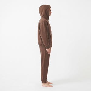 Survêtement personnalisé de qualité supérieure pour hommes, ensemble sweat à capuche et pantalon de jogging à fermeture éclair intégrale, haute qualité - Product Image 3