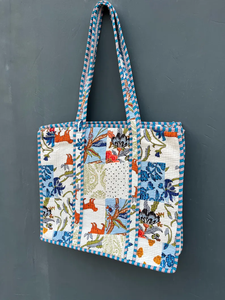 Bolsos de Mano Grandes de Algodón Personalizados a la Moda para Mujer, Bolso de Hombro para Compras de Verano y Primavera, con Cierre de Cremallera - Product Image 5