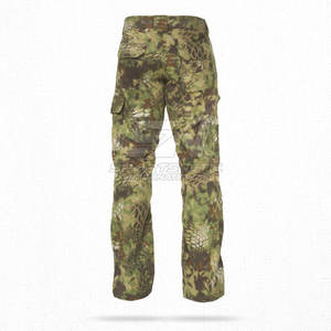 Pantalon cargo camouflage pour homme, coupe droite, plusieurs poches, respirant, taille haute, style vêtements de travail, pour l'été et les activités de plein air - Product Image 2