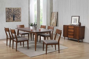 Modern Luxury Solid Wood Carved Commercial Dining <b>Table</b> 6 <b>Chairs</b> Restaurant Furniture <b>Foldable</b> Durable Eco-Friendly - Product Image 4