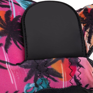 Guante de golf con estampado tropical para mujer, diseño de palmera rosa y flamenco, agarre de cuero antideslizante, guante de golf ligero y transpirable - Product Image 4