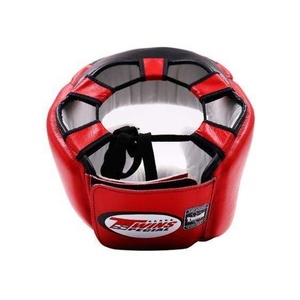 Nouveau design de protège-têtes de boxe sportifs personnalisables en cuir, EVA et PU, équipement d'entraînement de haute qualité - Product Image 4