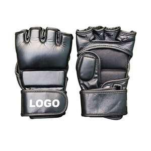 ถุงมือต่อสู้ MMA แบบกำหนดเอง OEM หนังแท้คุณภาพพรีเมียม ถุงมือซ้อม โรงงานขายส่งโดยตรง รับผลิตโลโก้ตามสั่ง ถุงมือ MMA - Product Image 1