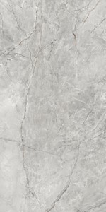 กระเบื้องพอร์ซเลนสีเทา Lumora ขนาด 600x1200 มม. ผิวขัดเงา ลายหินอ่อน กันลื่น สำหรับปูพื้นและผนังห้องน้ำ ห้องนั่งเล่น - Product Image 6