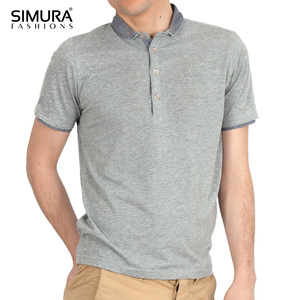 Sustainable Quick Dry New Trending Design Stylish Fashion Wholesale Cotton Blend <b>Polo</b> T-Shirts Golf Customized Men's Clothing - Product Image 3