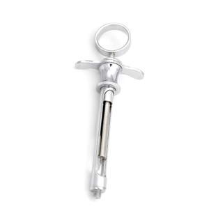 Jeringa de Aspiración de Alta Calidad, Instrumento de Inyección Dental de Acero Inoxidable, Herramienta Quirúrgica Reutilizable, Juego de Precisión Profesional - Product Image 3