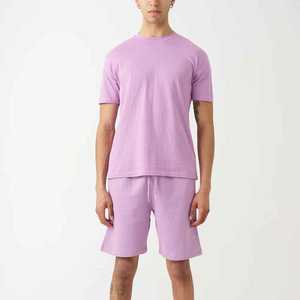 Ensemble de shorts d'été en tissu éponge 100 % coton pour hommes, séchage rapide, tendance, faible MOQ, prix de gros, vente en gros, directement de l'usine - Product Image 1