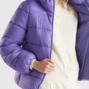 Vestes d'hiver chaudes pour femmes, légères, matelassées, de qualité supérieure, à fermeture éclair, manches longues, style puffer - Product Image 6