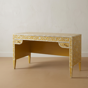 Console moderne de luxe en nacre, nouveau design, artisanale, meuble d'entrée ou de salon - Product Image 1