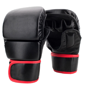 Guantes de Boxeo MMA UFC Personalizados al por Mayor de Tombola Sports, Guantes de Entrenamiento para Adultos de Medio Dedo, Hechos de PU Transpirable - Product Image 5