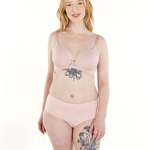Women's Seamless <b>Wire</b>-Free <b>Bra</b> Solid Color Full Cup Adjustable Straps Y-Back Closure Knitted Comfort Fit - Product Image 3