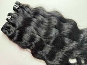 Extensions de cheveux vietnamiens à double trame, Pixie Curly, Remy, doux, style de tissage, prêt à expédier - Product Image 3