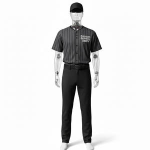 Nouveaux uniformes de baseball personnalisés en gros pour hommes et uniformes de baseball respirants pour l'extérieur en promotion - Product Image 1