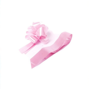 Lazo Automático Ilan de 4.5x150cm, Cinta Rosa para Decoración de Regalos - Product Image 1