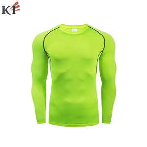 Chaquetas de Compresión Personalizadas para Hombre, Impresión por Transferencia de Calor, Poliéster/Spandex (280g), Mangas Largas, Posiciones para Logotipo Delantero y Trasero, OEM - Product Image 3