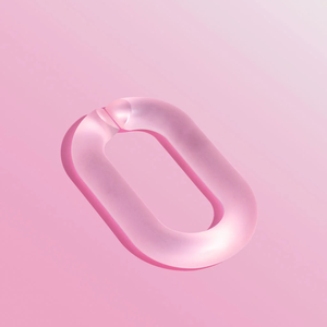 Décoration murale moderne en résine écologique transparente, faite à la main, avec maillons de chaîne incurvés, finition mate, colorée, grande taille, pour Diwali et anniversaires - Product Image 3