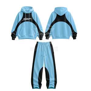 Tute sportive da uomo a maniche lunghe, molto vendute, a prezzo all'ingrosso, realizzate in tessuto di alta qualità. - Product Image 5