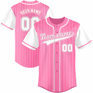 Maillot de baseball personnalisé brodé et sublimé, étiquette privée OEM, coupe professionnelle, séchage rapide, uniforme pour clubs, écoles, équipes, ligues, magasins - Product Image 5