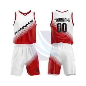 Ensemble de basket-ball pour jeunes et uniforme de basket-ball pour hommes de haute qualité, dernier design, vêtements de sport personnalisés pour équipes - Product Image 1